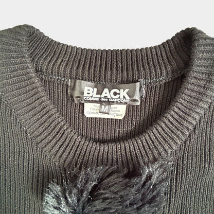 BLACK COMME DES GARCONS 23AW Sweater Black Size M