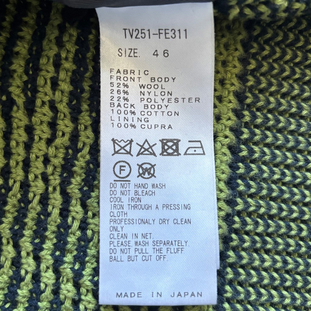 TOGA VIRILIS 25SS Knit Sweater Green Size 46