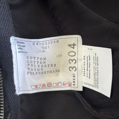 SACAI 24SS Jacket Black Size 1