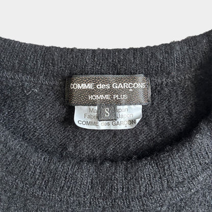 COMME DES GARCONS HOMME PLUS 22AW Sweater Black Size S
