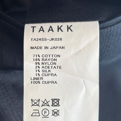 TAAKK 24SS Collarless Jacket Size 1