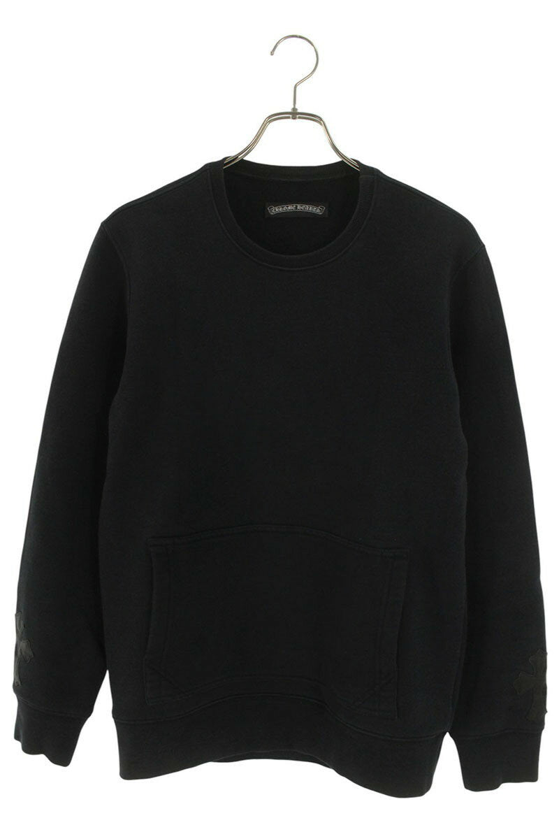 Chrome Hearts Cross Patch Sweatshirt Black Size M