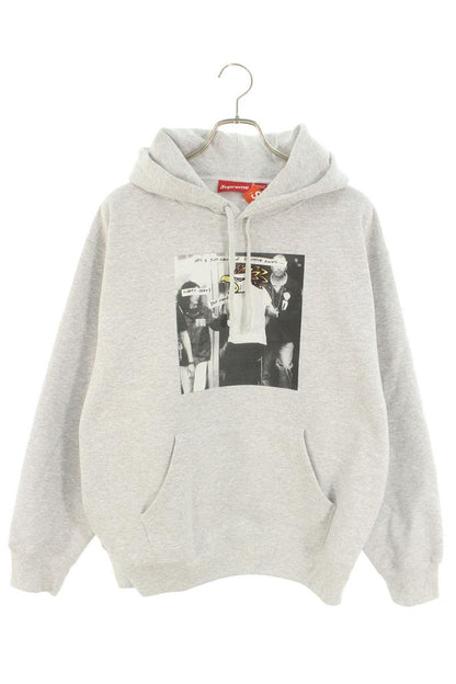 Supreme x Antihero 25AW Hooded Sweatshirt Gray Size M