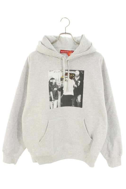 Supreme x Antihero 25AW Hooded Sweatshirt Gray Size M