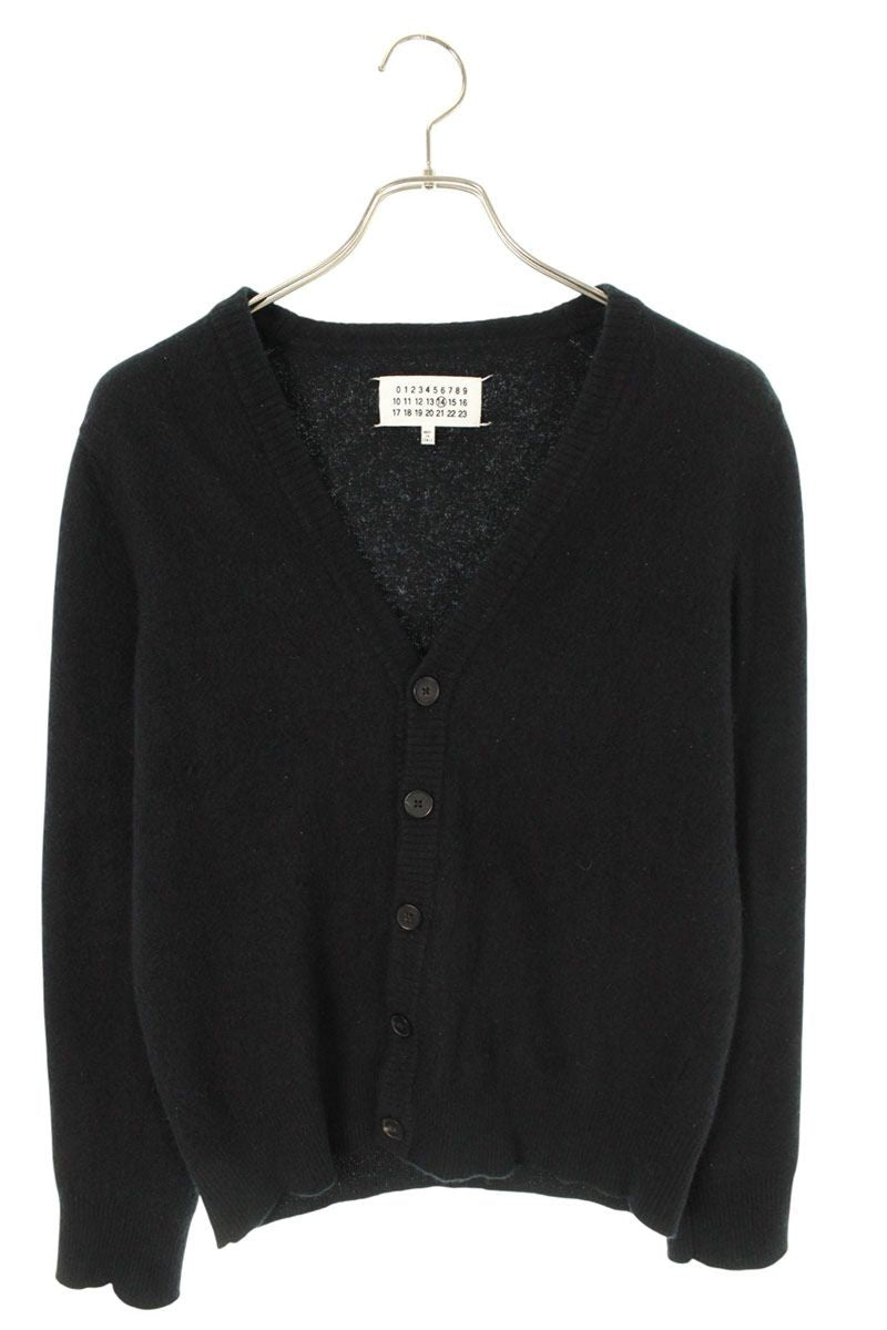 Vintage Maison Margiela Tops - Maison Margiela Leather Elbow Patch Knit Cardigan Size M - Authentic Archive