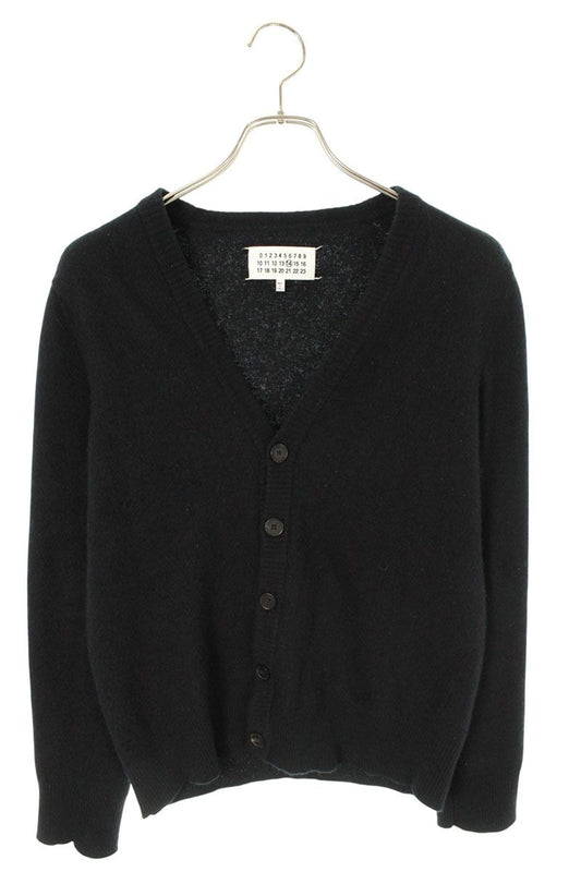 Vintage Maison Margiela Tops - Maison Margiela Leather Elbow Patch Knit Cardigan Size M - Authentic Archive