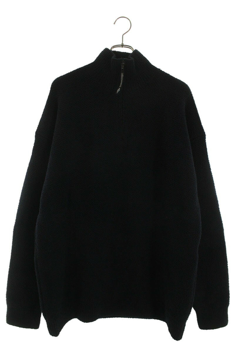 Balenciaga Logo Sweatshirt Black Size S