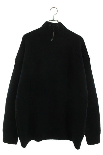Balenciaga Logo Sweatshirt Black Size S