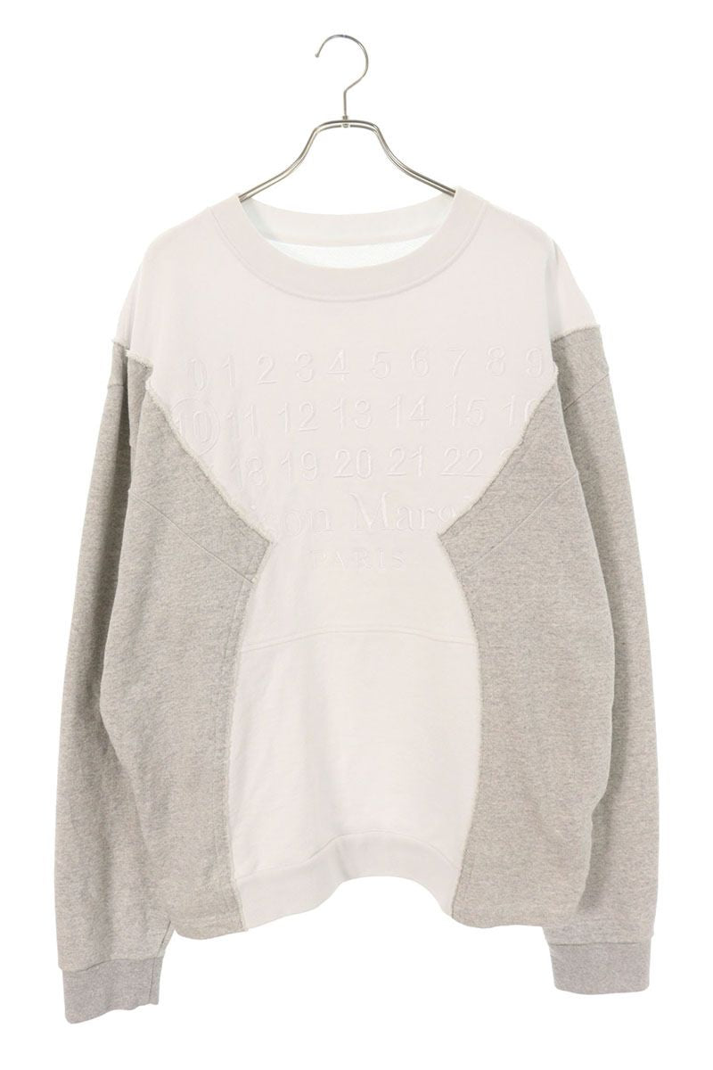 Vintage Maison Margiela Tops - Maison Margiela Logo Embroidered Crewneck Sweatshirt Size L - Authentic Archive