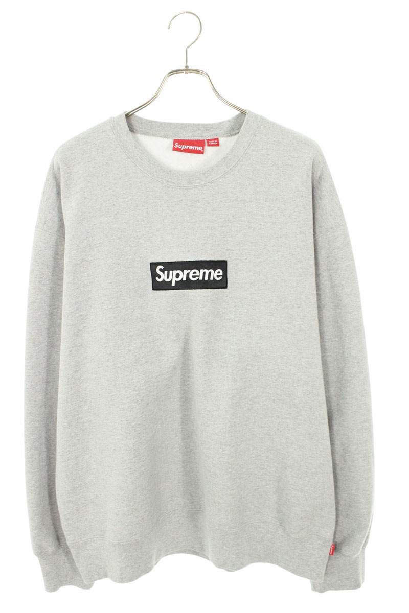 Supreme 22AW Box Logo Crewneck Logo Crewneck Sweatshirt Size XL