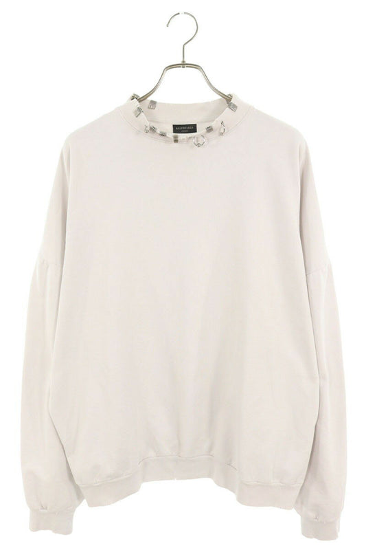 Balenciaga 23AW Crewneck Vintage Sweatshirt White Size M