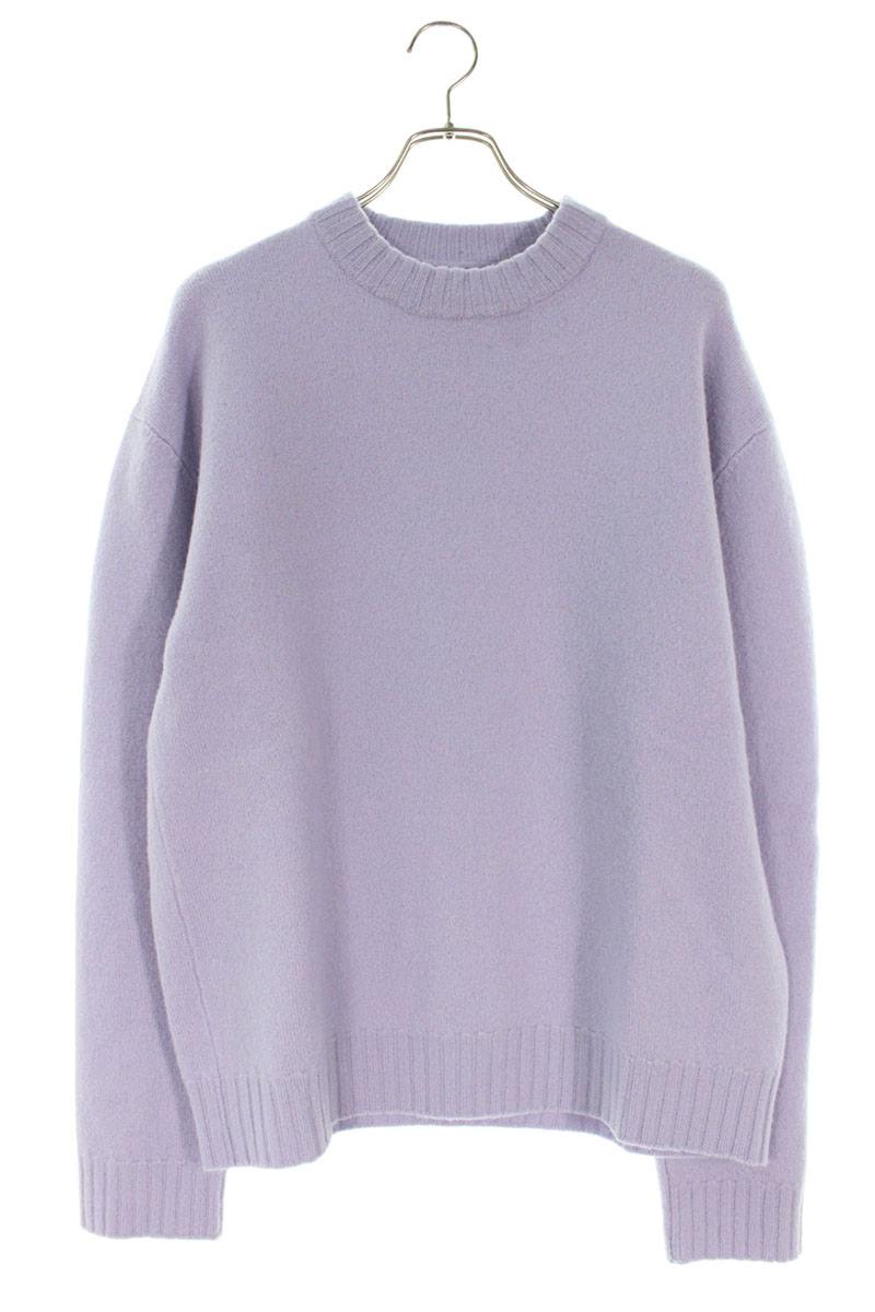 Jil Sander Crewneck Knit Sweater Purple Size XXL