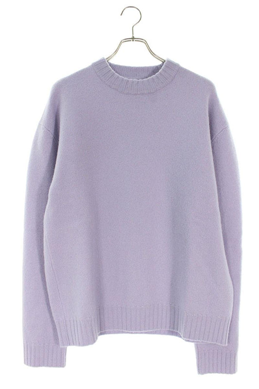 Jil Sander Crewneck Knit Sweater Purple Size XXL