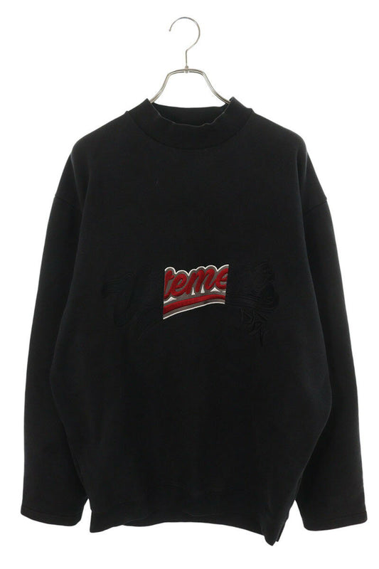 Vetements 17AW Logo Oversized Sweatshirt Black Size S