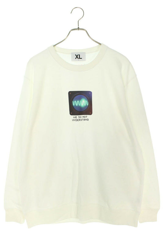 Fragment Design x SEQUEL 24SS Logo Print Sweatshirt White Size XL