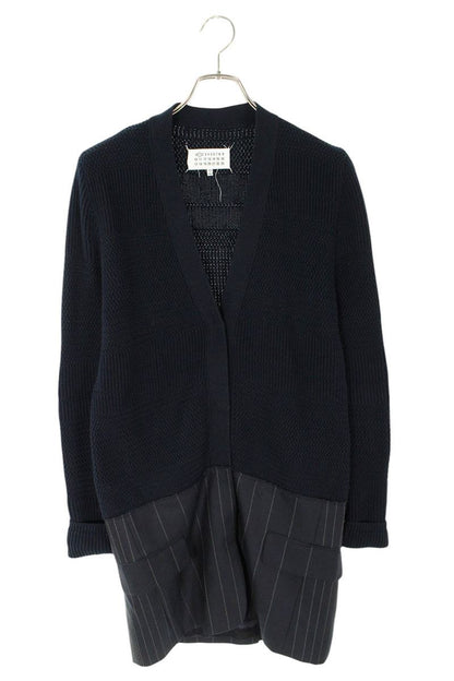 Vintage Maison Margiela Outwear - Maison Martin Margiela Elbow Patch Knit Cardigan Size S - Authentic Archive