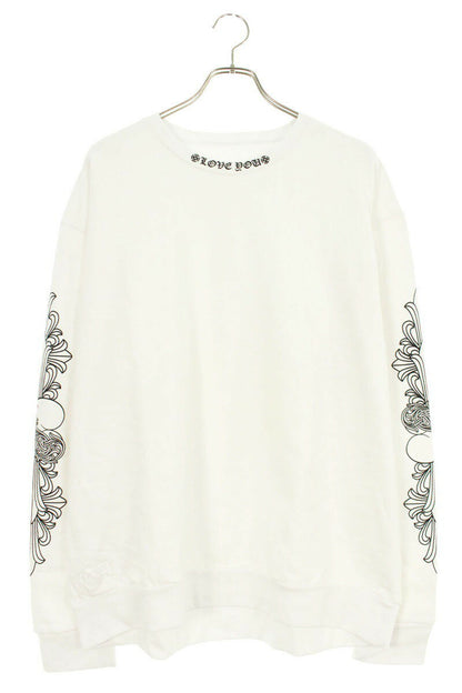 Chrome Hearts SWTSHRT PLVR Sweatshirt White Size L