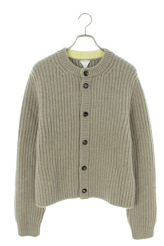 Bottega Veneta 24AW Cashmere Cardigan Gray Size L