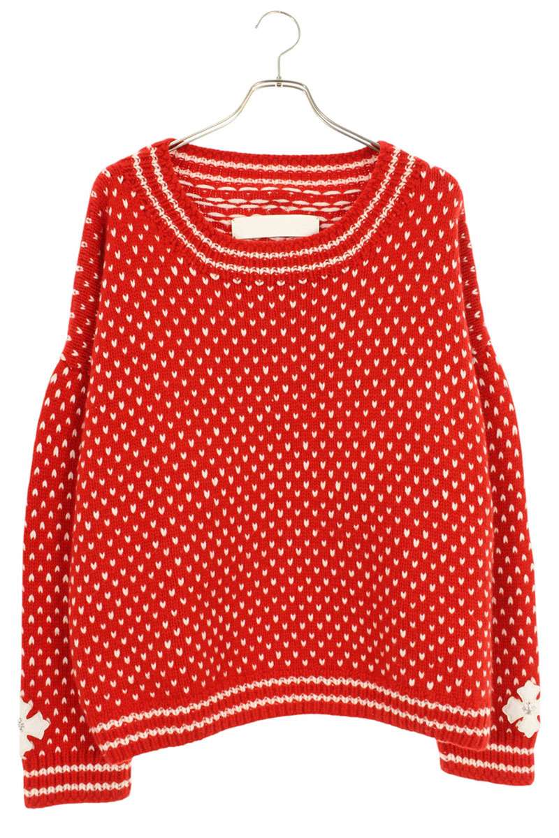 Vintage Chrome hearts Tops - Chrome Hearts Knit Sweater Cashmere Size ONE - Authentic Archive