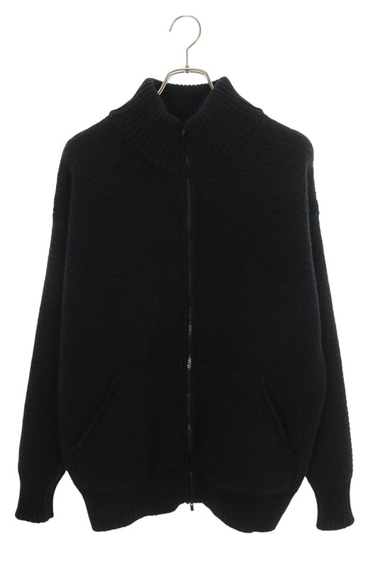 Fear of God Zip Up Knit Sweater Black Size M
