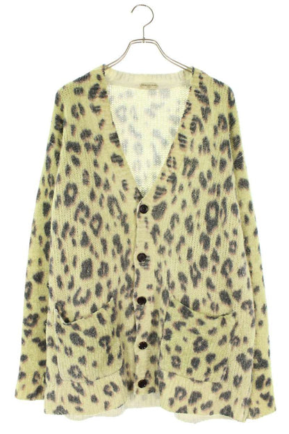 Dries Van Noten leopard Cardigan Green Size L