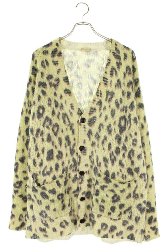 Dries Van Noten leopard Cardigan Green Size L