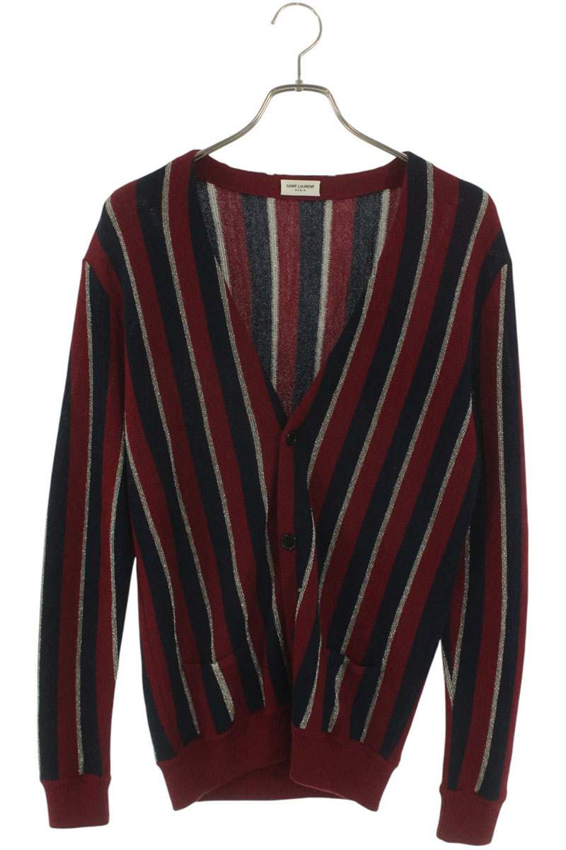 Saint Laurent Paris 16AW Striped Cardigan Size XS