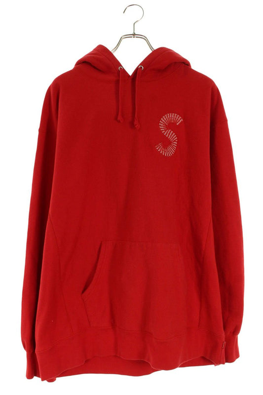 Supreme 20AW S Logo Hooded Sweatshirt S Red Size XL