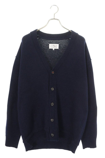 Maison Margiela S18064 Elbow Patch Cardigan Blue Size L
