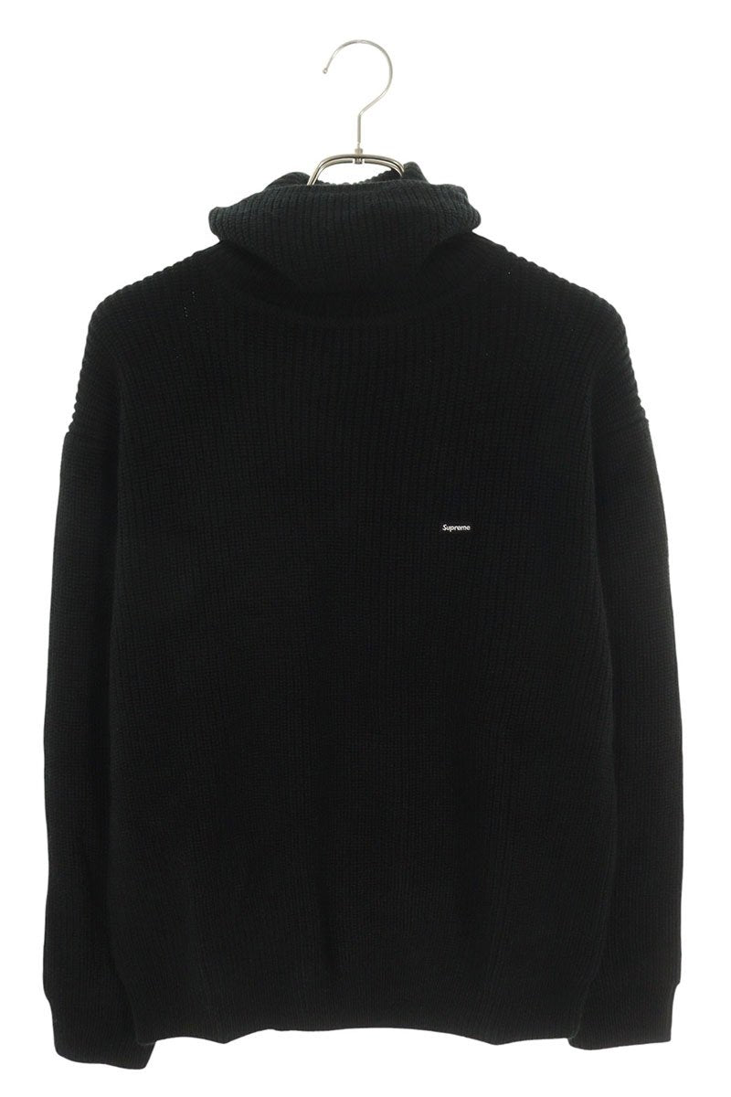Supreme 22AW Small Box Balaclava Turtleneck Sweater Black Size M