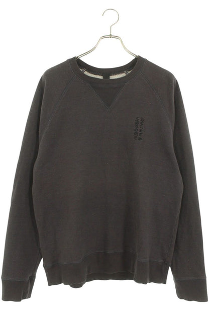 Chrome Hearts Y NOT Dagger Embroidered Crewneck Sweatshirt Black Size M