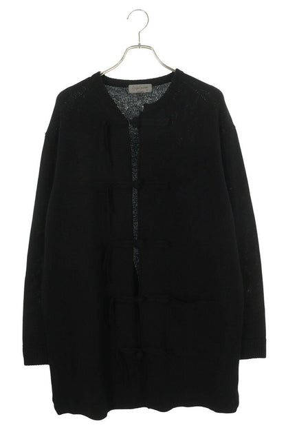 Vintage Yohji Yamamoto Outwear - Yohji Yamamoto Pour Homme China Button Long Cardigan Black M - Authentic Archive