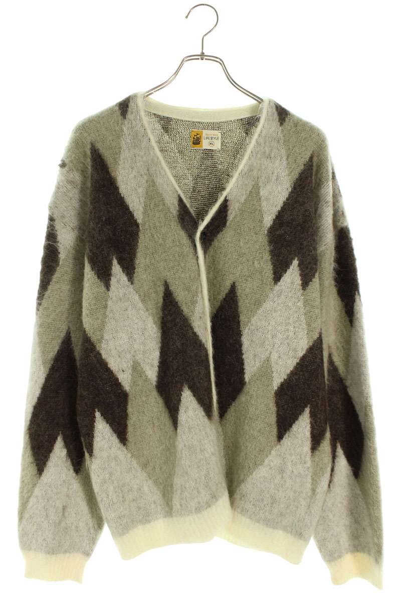 Saint Michael 25AW Knit Cardigan Brown Size XL