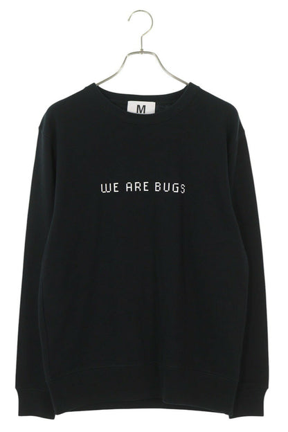 SEQUEL 24SS Logo Print Sweatshirt Black Size M