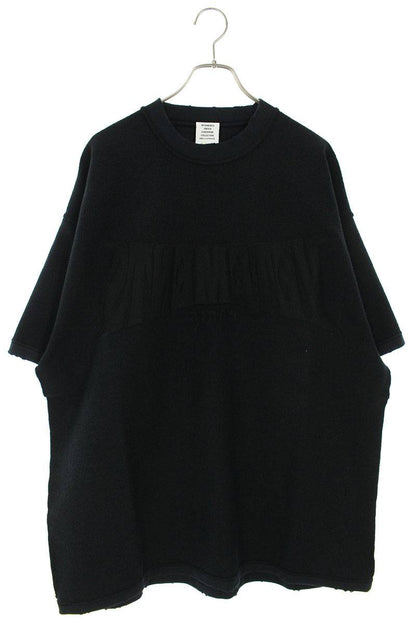 Vetements 23AW BLACK Distressed Sweatshirt Black Size XS