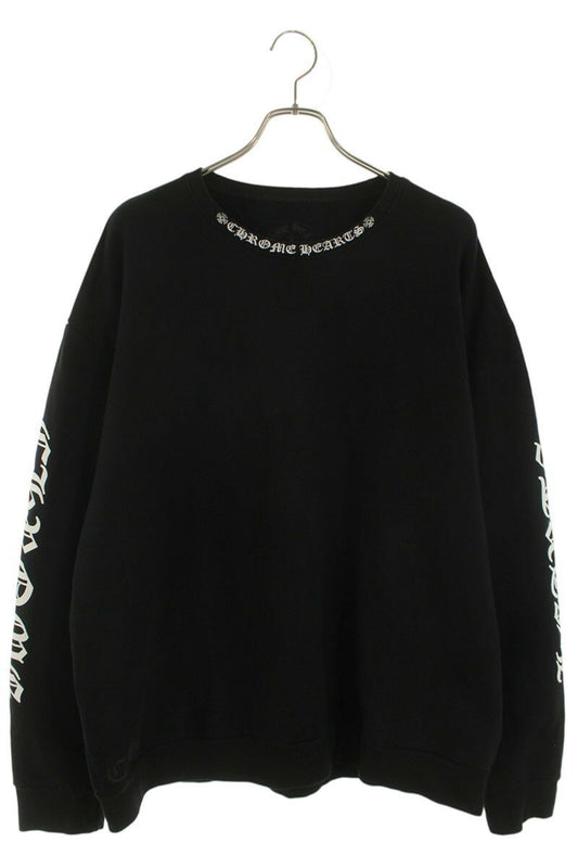 Chrome Hearts SWTSHRT PLVR Logo Print Sweatshirt Black Size XL