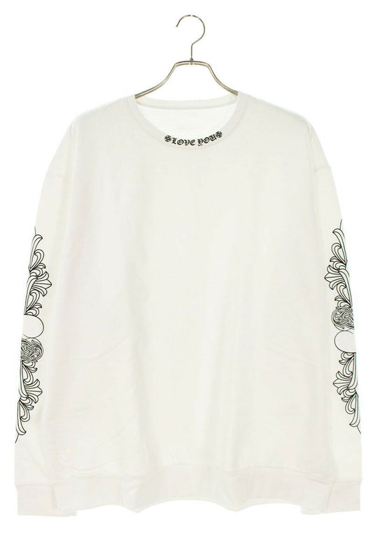 Chrome Hearts SWTSHRT PLVR Sweatshirt White Size XL