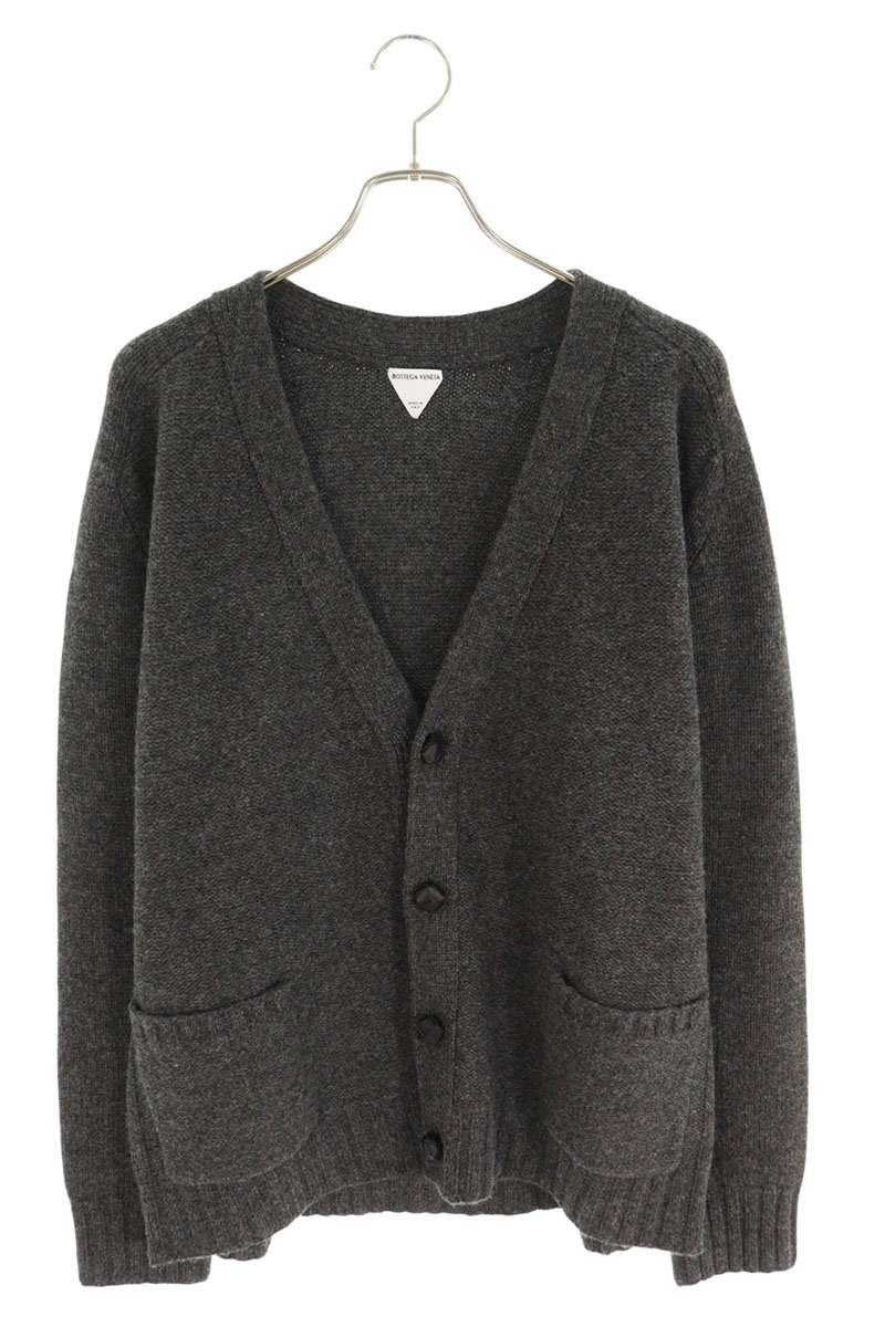 Bottega Veneta 25AW Wool Cardigan Gray Size L