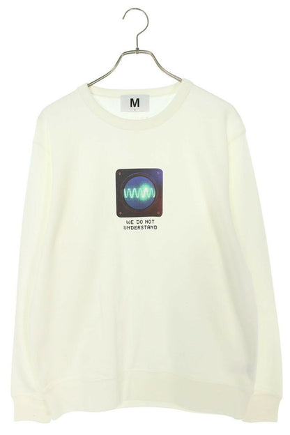 Fragment Design x SEQUEL 24SS Logo Print Sweatshirt White Size M