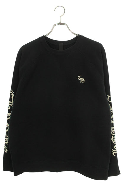Chrome Hearts SLO RIDE CH Logo Embroidered Crewneck Sweatshirt Size XL