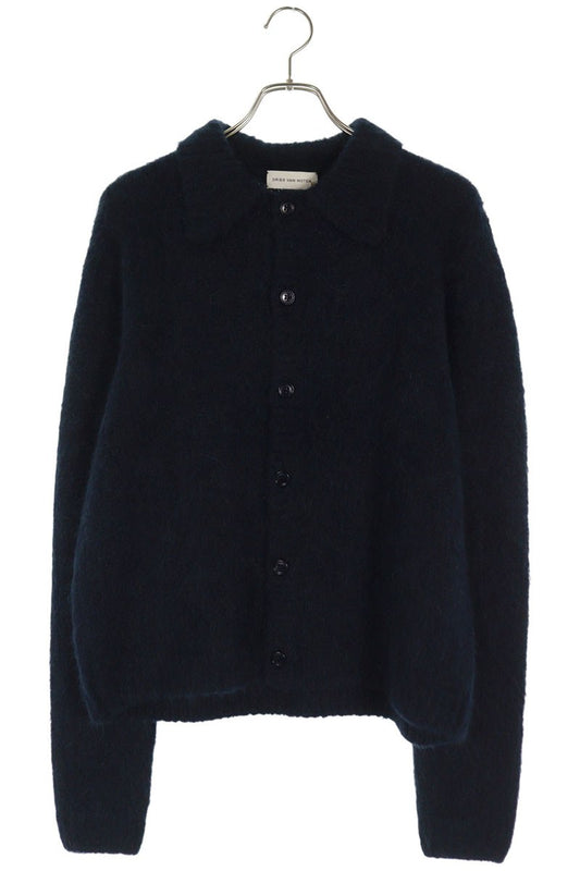 Dries Van Noten 25AW Polo Cardigan Blue Size L