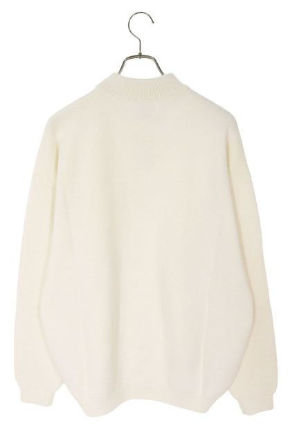 Vetements 25SS Single Logo Knit Sweater White Size XS