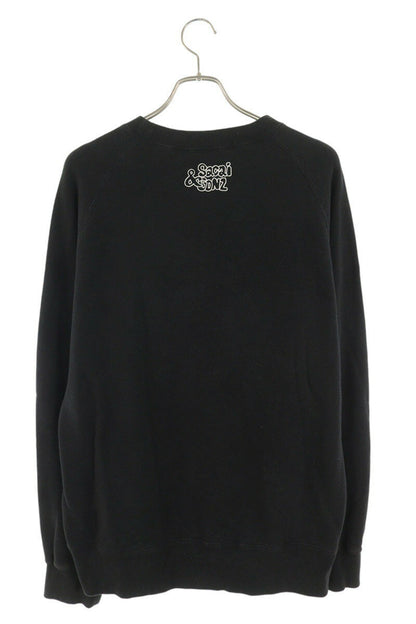 Sacai 24AW Mark Gonzales Front Print Sweatshirt Black Size XL