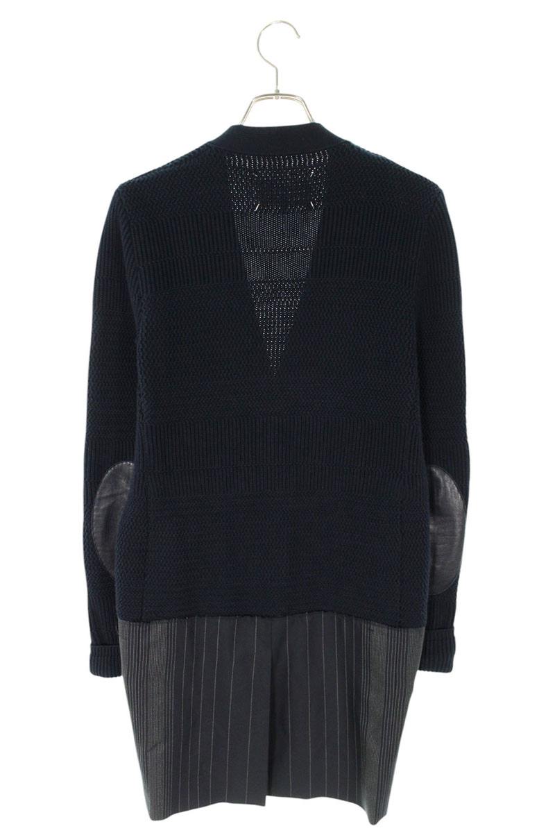 Vintage Maison Margiela Outwear - Maison Martin Margiela Elbow Patch Knit Cardigan Size S - Authentic Archive