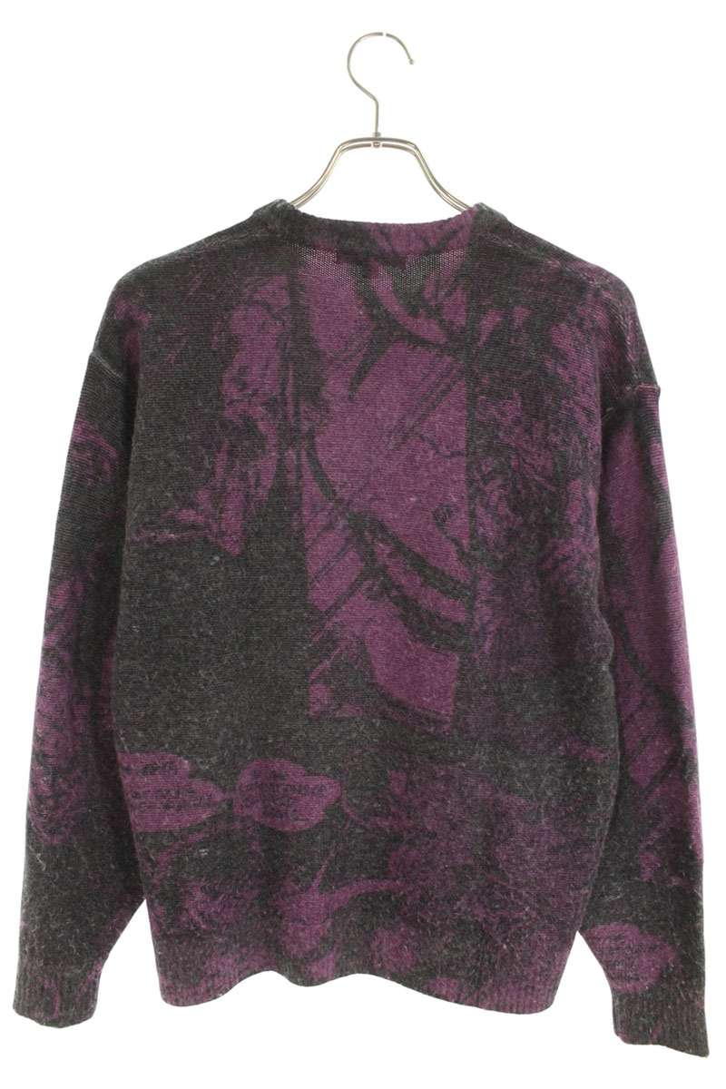 Supreme 21AW The Crow Sweater Purple Size S