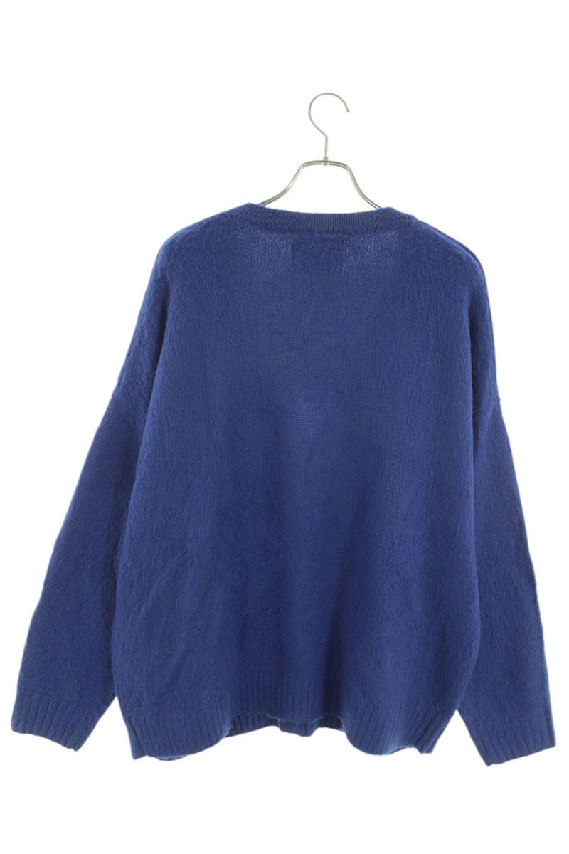 Vintage Wtaps Tops - WTAPS 24AW Acrylic Pocket Cardigan Blue Size L - Authentic Archive