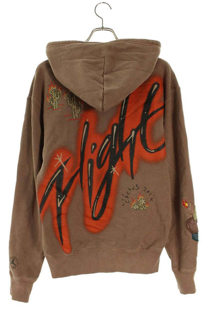 Travis Scott x Nike Pullover Hoodie Brown Size S