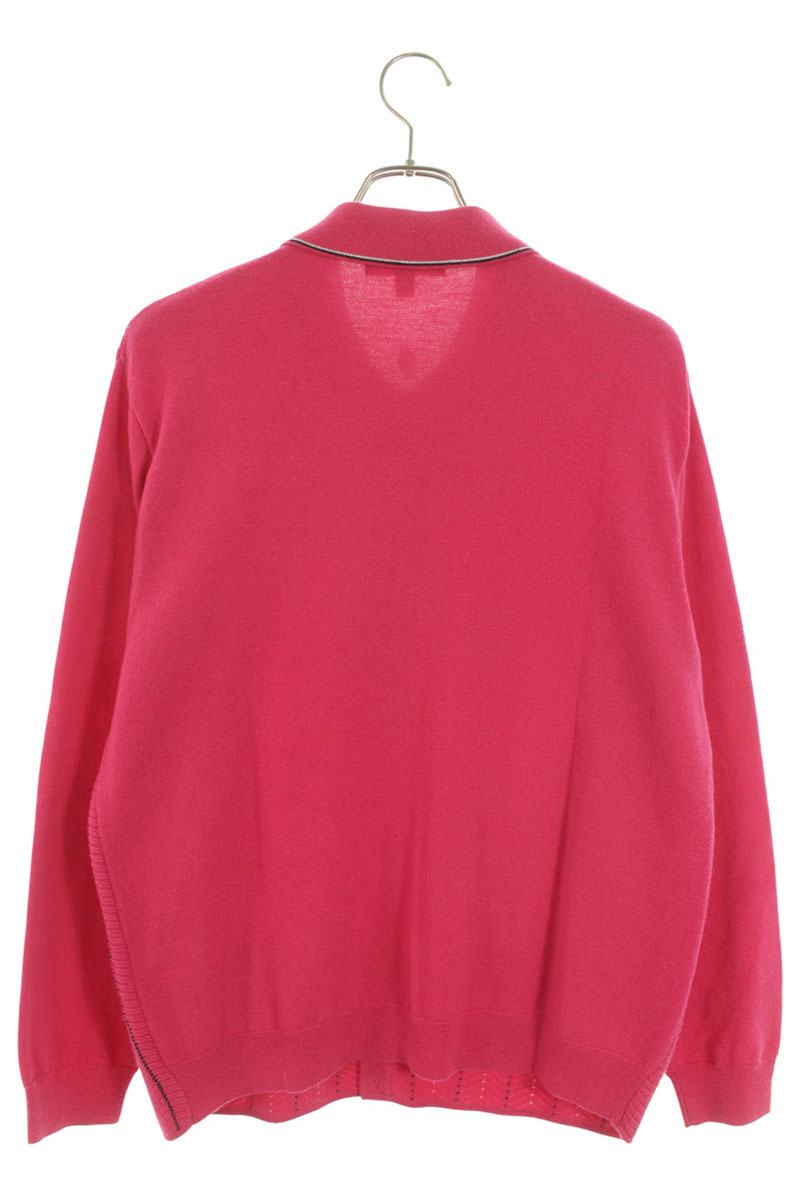 Supreme 25SS Herringbone Cardigan Pink Size M