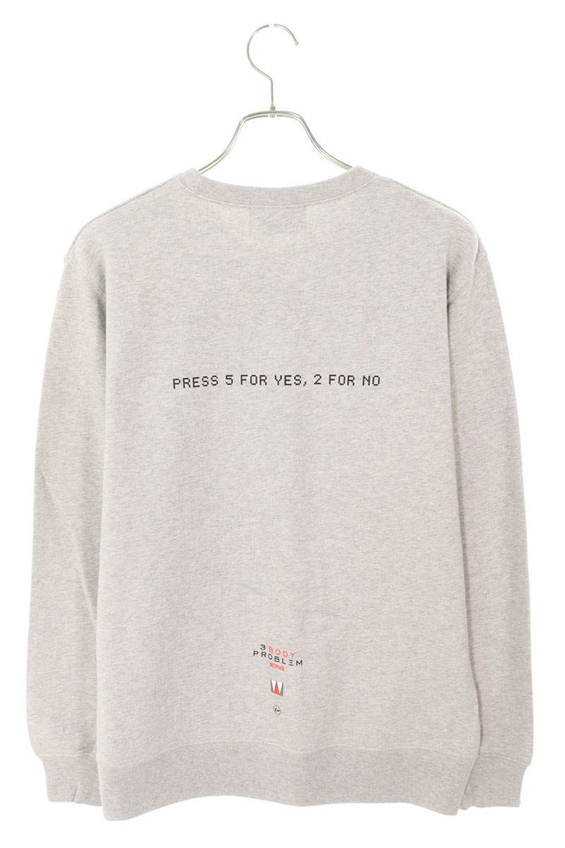 Fragment Design x SEQUEL 24SS Sweatshirt Gray Size M