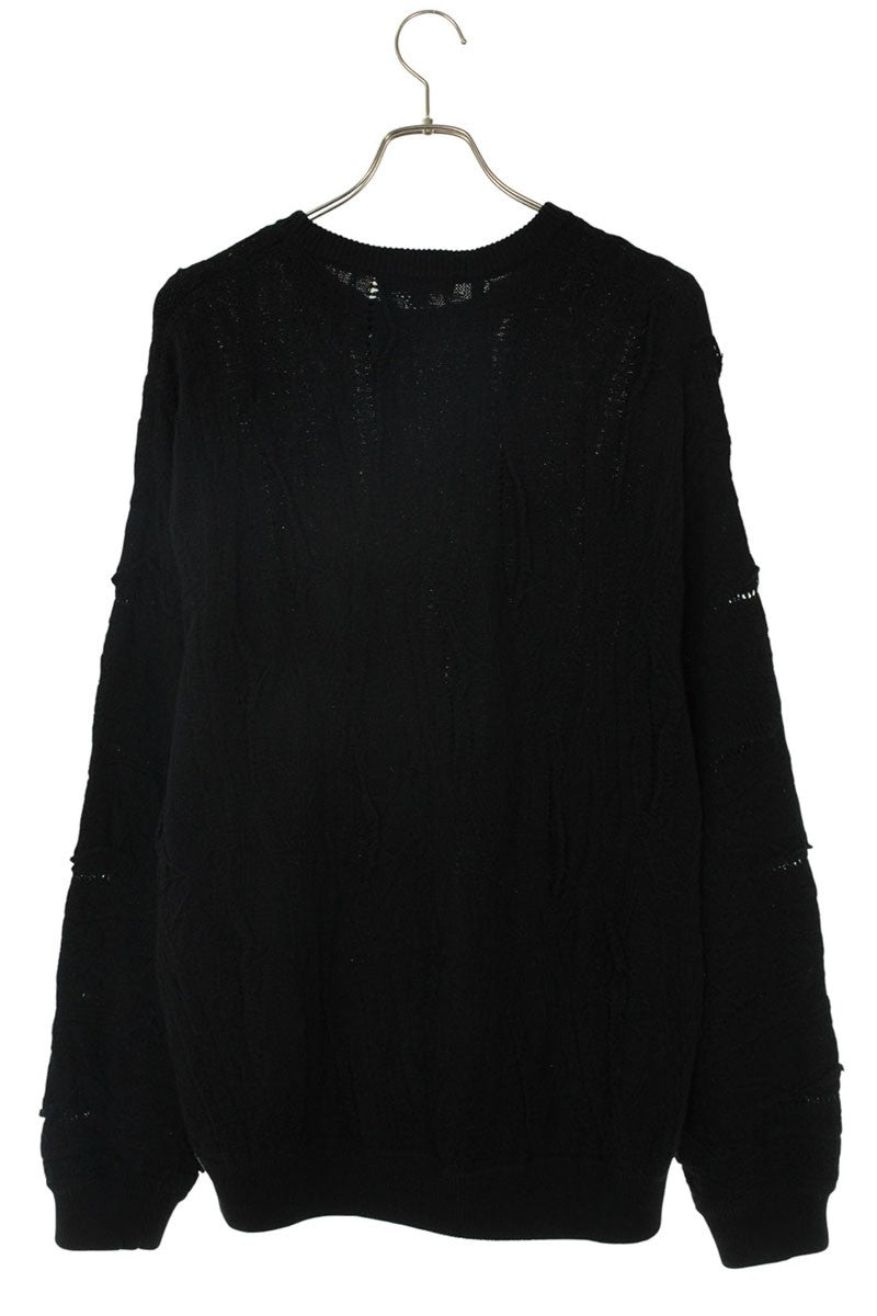 Supreme Crewneck Knit Sweater Black Size L